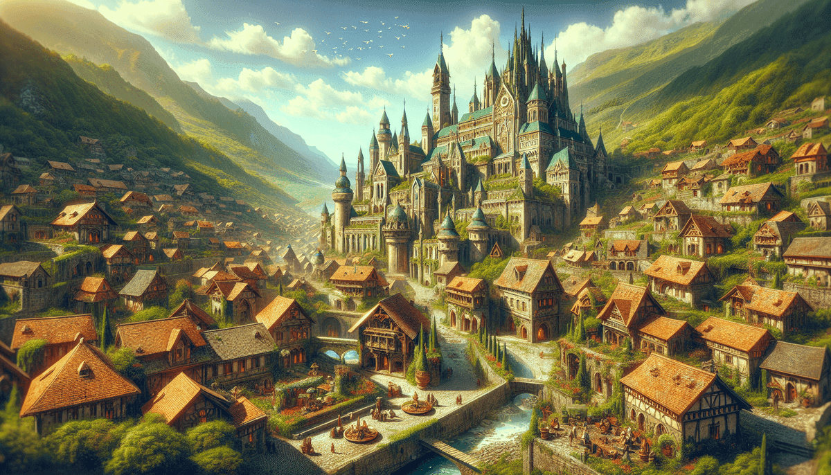 Mountain village